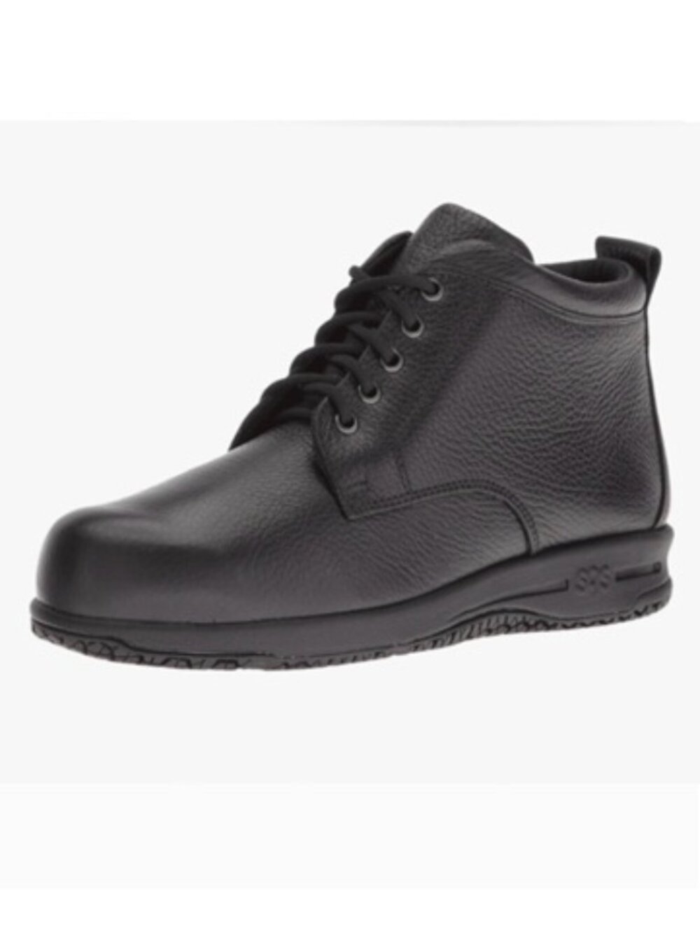 SAS Alpine High Ankle Booties Non Slip Black Leather Women's 10M